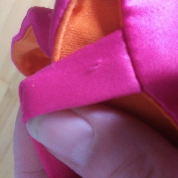 Mica pink dress beads beaded fringe  Made in the USA barbiecore - Picture 15 of 15